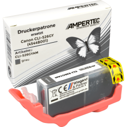 Ampertec Tinte ersetzt Canon 4544B001 CLI-526GY grau