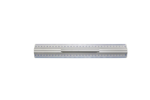 WEDO Alu-Lineal 30cm Griff für Rechts- und Linkshänder