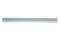 WEDO Lineal 30 cm aus Aluminium mit Gummieinlage