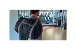 WEDO Gepäcktasche faltbar wasserabweisend, Nylon rot