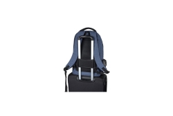 WEDO College Rucksack in denim, blaumeliert