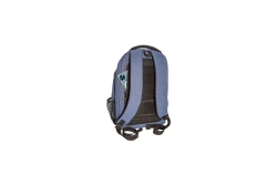 WEDO College Rucksack in denim, blaumeliert