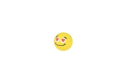 WEDO Radierer SMILEY gelb 3 Motive in einer Box