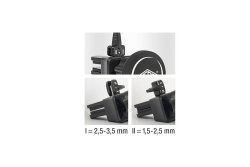 WEDO Smartphone Halter Dock-it für KFZ mit Magnethalter sw