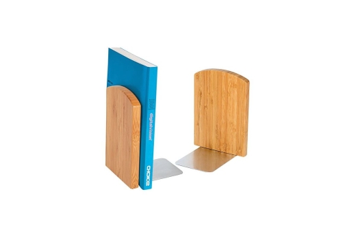 WEDO Buchstützen-Set Bambus mit 2 Stück