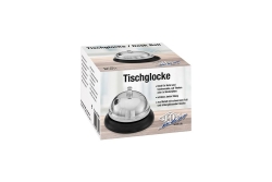 WEDO Tischglocke rund schwarz