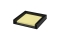 WEDO Acryl Zettelbox Black Office mit Haftnotizblock