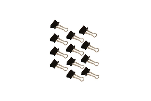 WEDO Klemmer Foldback 19 mm im 12er Karton