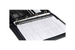 WEDO Taschenlocher Business 4fach Metall mit Lineal 28 cm Sk