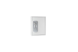 WEDO Schlüsselschrank 21 Schlüssel Maße:27x9,5x35 Lichtgrau