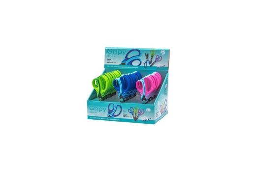 WEDO Schere Edelstahl Gripy 13cm 30STK=1Display
