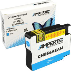 Ampertec Tinte ersetzt HP CN054AE 933XL cyan