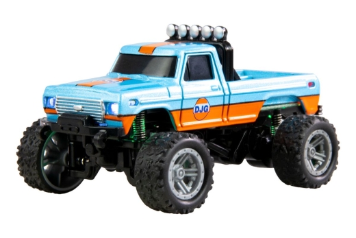 Amewi RC Monstertruck DieCast 1:64 RTR blau/orange /6+