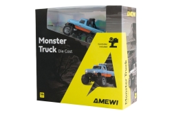 Amewi RC Monstertruck DieCast 1:64 RTR blau/orange /6+