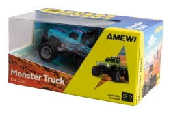 Amewi RC Monstertruck DieCast 1:64 RTR blau /6+