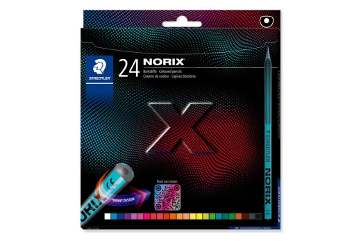 STAEDTLER Buntstifte NORIX 24 St. 100% PEFC retail