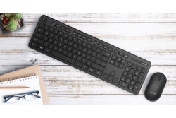 ASUS CW100 Tastatur-Maus-Set wireless schwarz