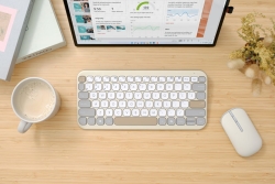 ASUS KW100 Marshmallow Tastatur beige
