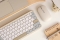 ASUS KW100 Marshmallow Tastatur beige