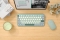 ASUS KW100 Marshmallow Tastatur grün