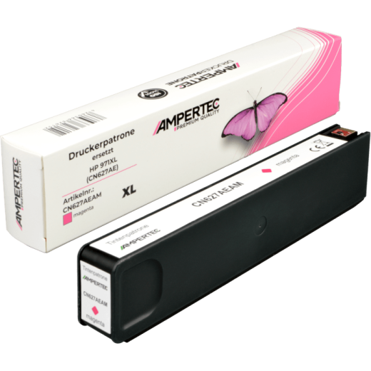 Ampertec Tinte ersetzt HP CN627AE 971XL magenta