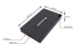 SSD 1TB Verbatim Metal Mini SSD USB-C retail