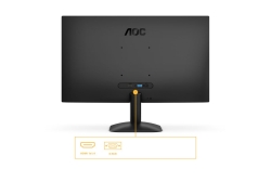AOC 60,5cm (23,8) 24B31H 16:09 HDMI+D-Sub IPS black