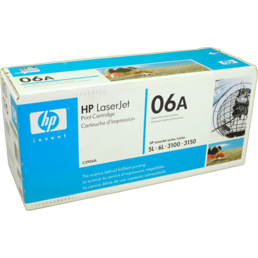 HP Toner C3906A 06A schwarz