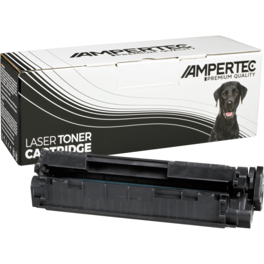 Ampertec Toner ersetzt HP Q2612A 12A schwarz