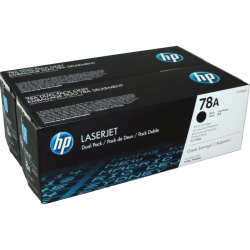 2 HP Toner CE278AD 78A Doppelpack schwarz