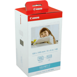 Canon Papier KP-108IN 108 Blatt 10x15 cm incl. 3 x TTR...