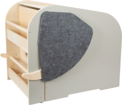 Spielzeugbox mit Sitz und Rollen Elefant „Wildlife“