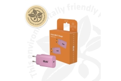 Club3D Lifestyle Ladegerät USB-C 30Watt, 2Stk pink retail