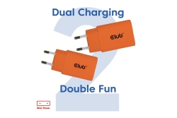 Club3D Lifestyle Ladegerät USB-C 30Watt, 2Stk orange...