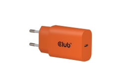 Club3D Lifestyle Ladegerät USB-C 30Watt, 2Stk orange retail