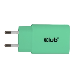 Club3D Lifestyle Ladegerät USB-C 30Watt, 2Stk grün retail