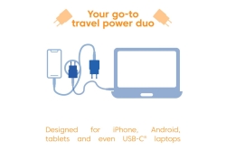 Club3D Lifestyle Ladegerät USB-C 30Watt, 2Stk lila retail