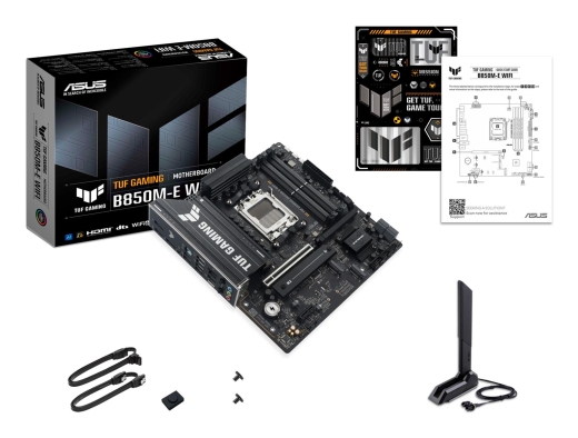 ASUS TUF GAMING B850M-E WIFI (AMD,AM5,DDR5,mATX)