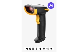 Inateck BCST-21-AI 1D KI Barcode Scanner, 3-in-1, kabellos