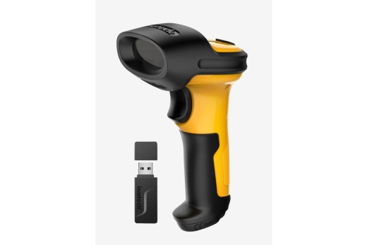 inateck Barcodescanner P6 Yellow Kit Wireless 1D