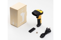 inateck Barcodescanner P6-AI Yellow Kit Wireless 1D