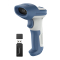 Inateck 2D/QR Scanner Bluetooth 5.0 & 2.4GHz White/Blue