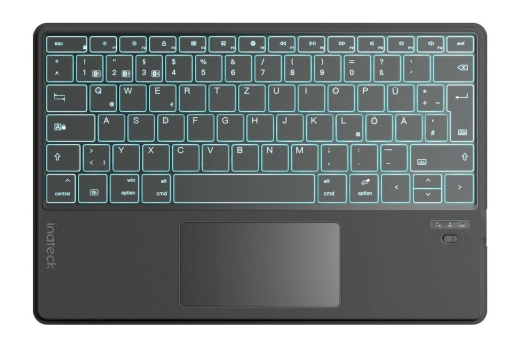 inateck Keyboard Tablet QWERTZ gray
