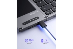 inateck Keyboard Tablet QWERTZ steel gray