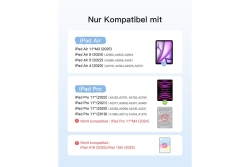 inateck Keyboard iPad 11 iPad Air 4-6 Com. QWERTZ gray