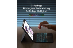 inateck Keyboard iPad 11 iPad Air 4-6 Com. QWERTZ gray