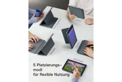 inateck Keyboard iPad 11 iPad Air 4-6 Com. QWERTZ gray