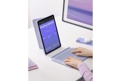 inateck Keyboard iPad 11 iPad Air 4/5Gen.Com. QWERTZ purple