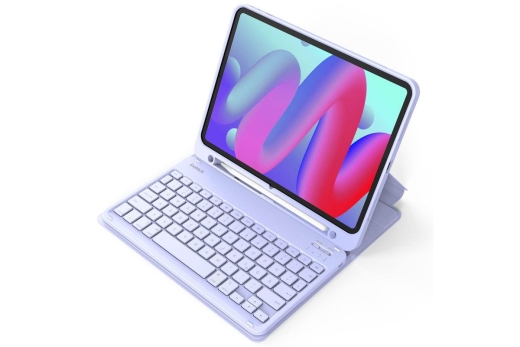 inateck Keyboard iPad 11 iPad Air 4/5Gen Com. QWERTZ purple