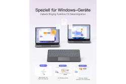 inateck Keyboard Surface gray Surface GO 1-4 Com. QWERTZ